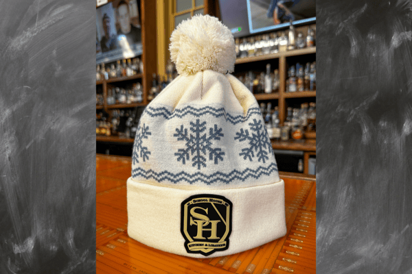 Snowflake Pom Beanie