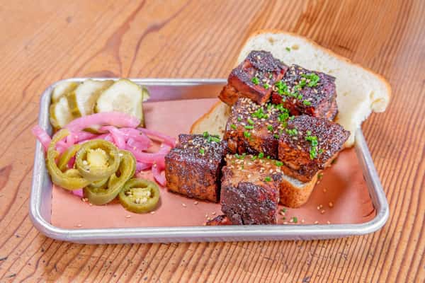 Pomegranate Glazed Pork Belly