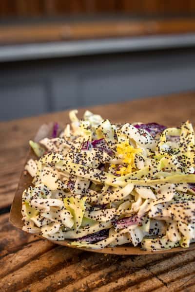 Lemon Poppy Slaw