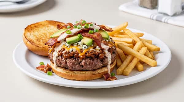 Tavern Chili Cheese Burger