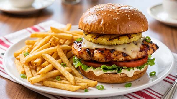 Teriyaki Chicken Burger
