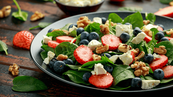 Spinach & Berries