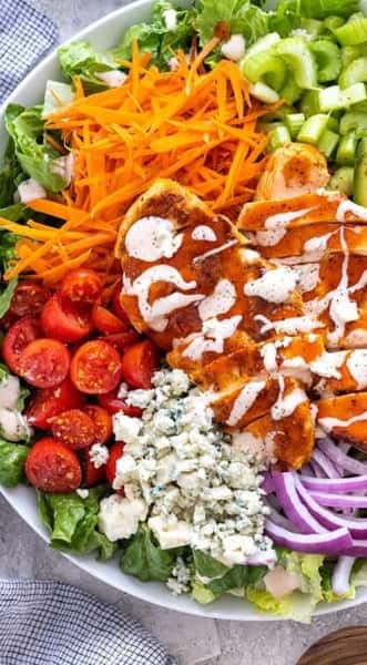 Buffalo Chicken Salad Salad