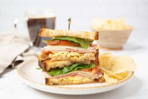 Ham & Swiss Sandwich