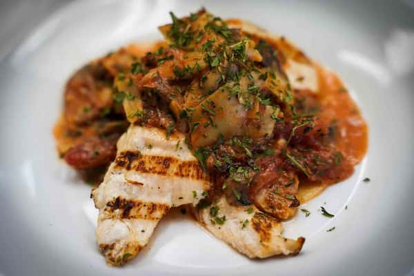 Artichoke Chicken Buffet