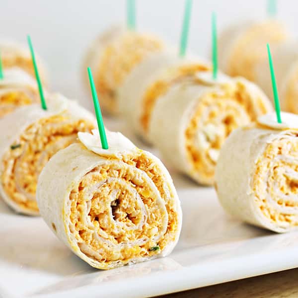 Buffalo Chicken Pinwheel