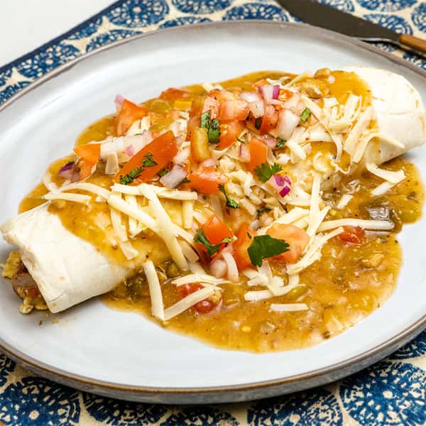 Smothered Breakfast Burrito Buffet - Build Your Own