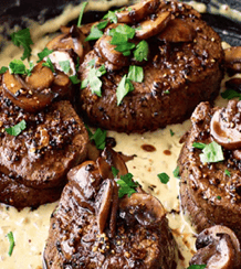 Denver Tender Beef Medallion Buffett