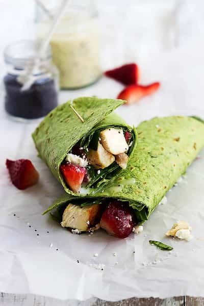 Caprese Veggie Wrap