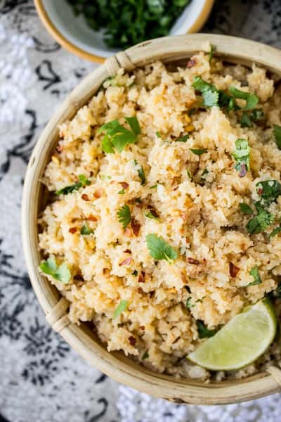 Cauliflower Quinoa Rice