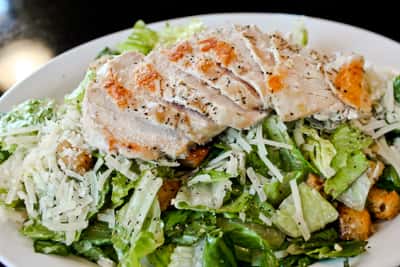 Traditional Grilled Chicken Caesar Salad