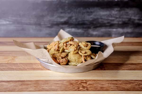 Fried Pickles & Peppers