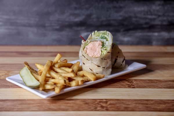 Salmon Caesar Wrap*