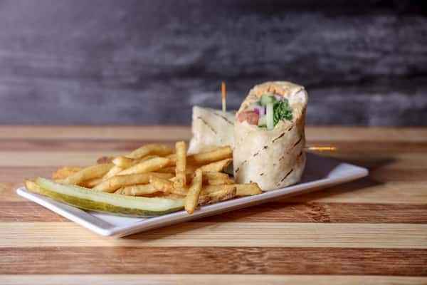Mediterranean Veggie Wrap