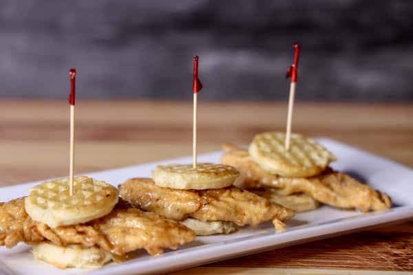 Chicken and Waffle Sliders