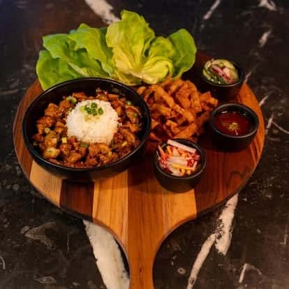 platter of food