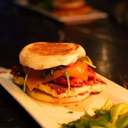 breakfast sandwich