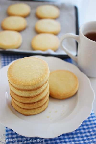 6 Gluten Free Shortbread Cookies