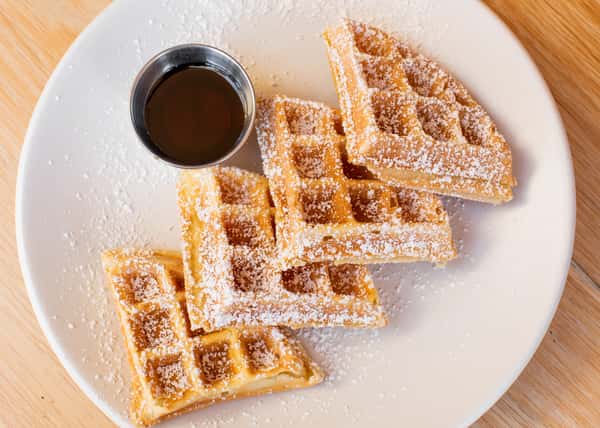 Bananas Foster Waffle