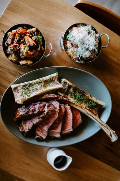 table of food