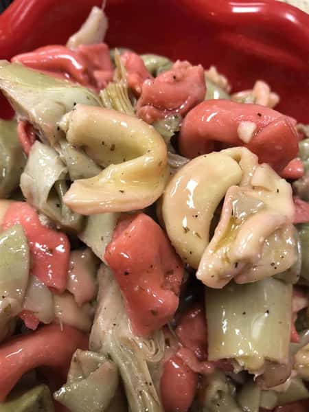 TORTELLINI ARTICHOKE SALAD