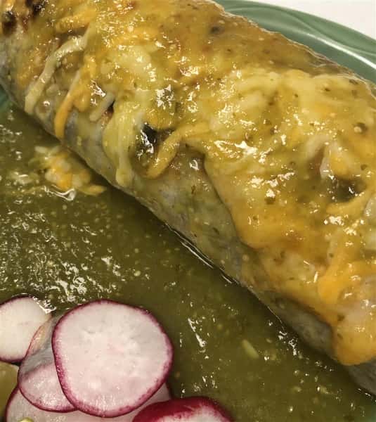 WET BURRITO WITH MEAT