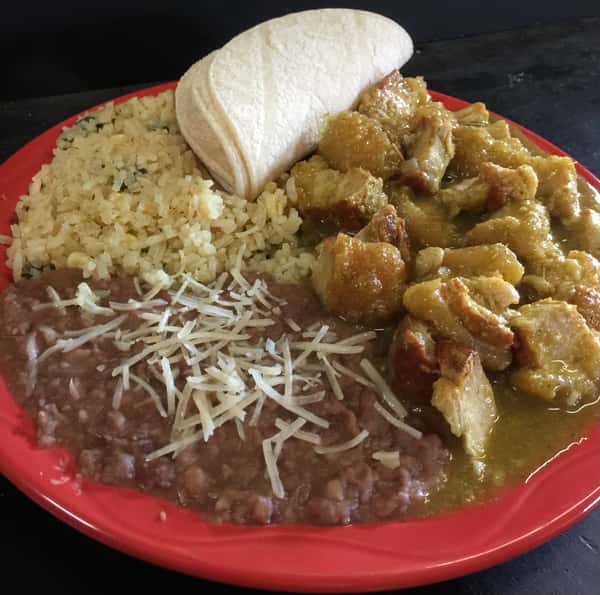 TACOS DE CHICHARRON MEAL
