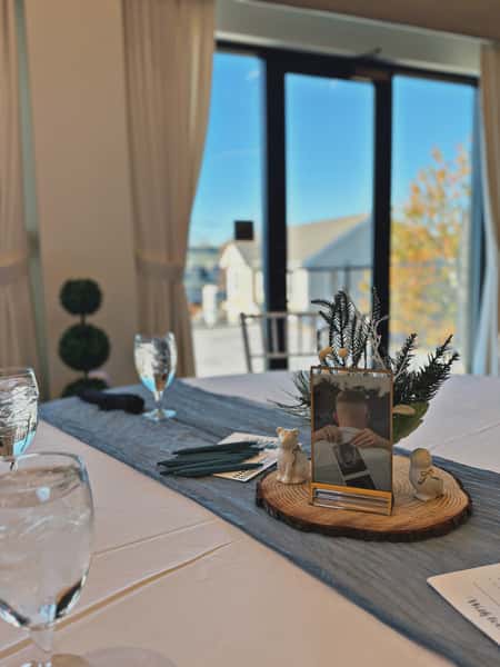 table set up