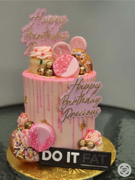 Fun Sweets Theme Cake Design