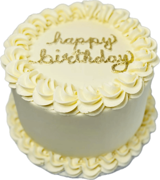 Classic Vanilla Cake w/ Vanilla buttercream