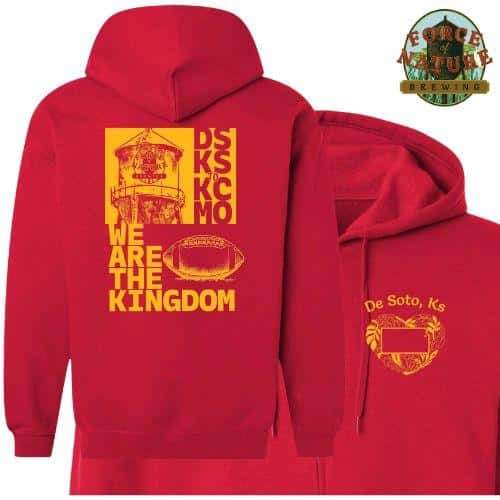 Red Zip Hoodie