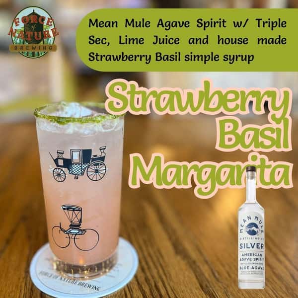 Strawberry Basil Margarita