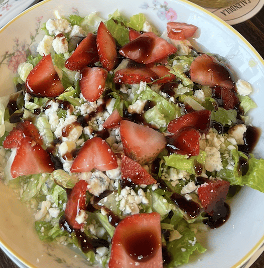 Side Strawberry Salad