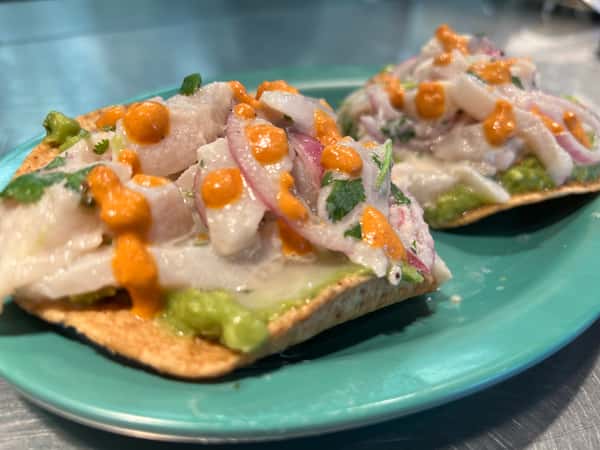 Ceviche Tostadas