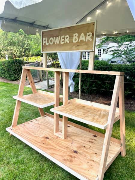 flower Bar setup