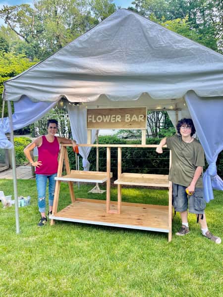 Custom Flower Bar