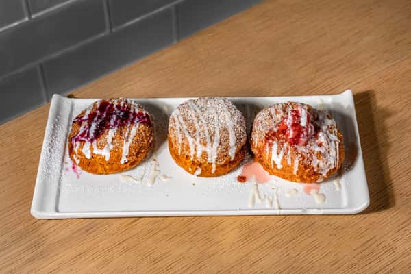 Deep Fried Biscuit Trio