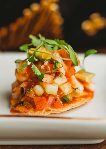 Shrimp Tostada