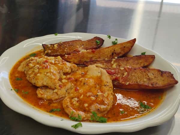 Chicken Vesuvio 1/2 Pan