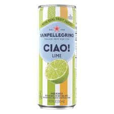 San Pellegrino Lime Ciao Sparkling Water Single
