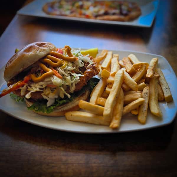 Coconut Curry Chicken Sandwich