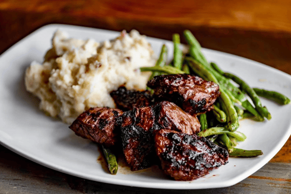 BBQ Steak Tips*