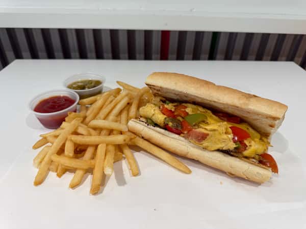 Pepper & Egg & Fries