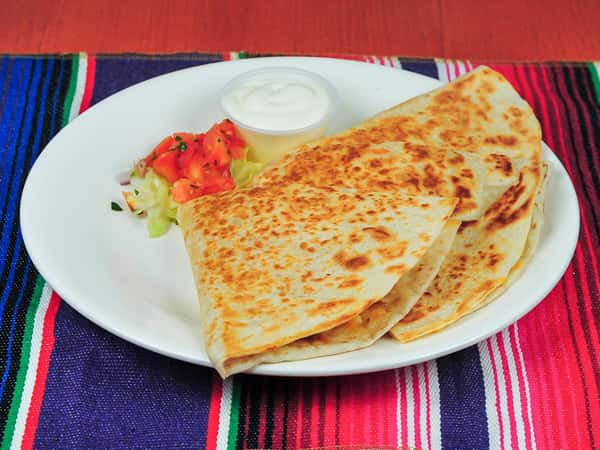 QUESADILLA + FREE SODA