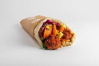 Vegan Meatballs Laffa
