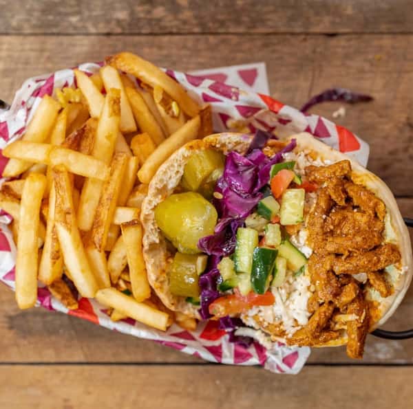 Vegan Pita Boxed Lunch