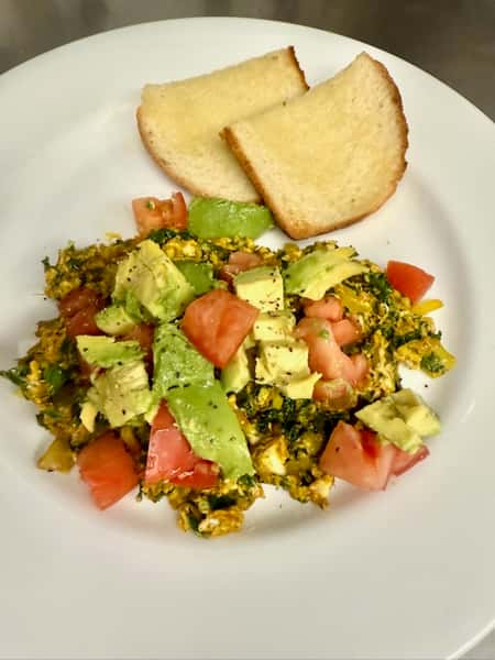 The Green Scramble - For robust flavor lovers!