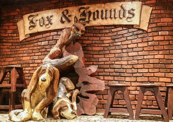 inside of fox & hound