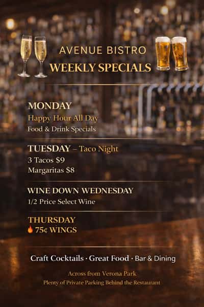 Weekly Specials
