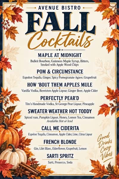 Fall Cocktails